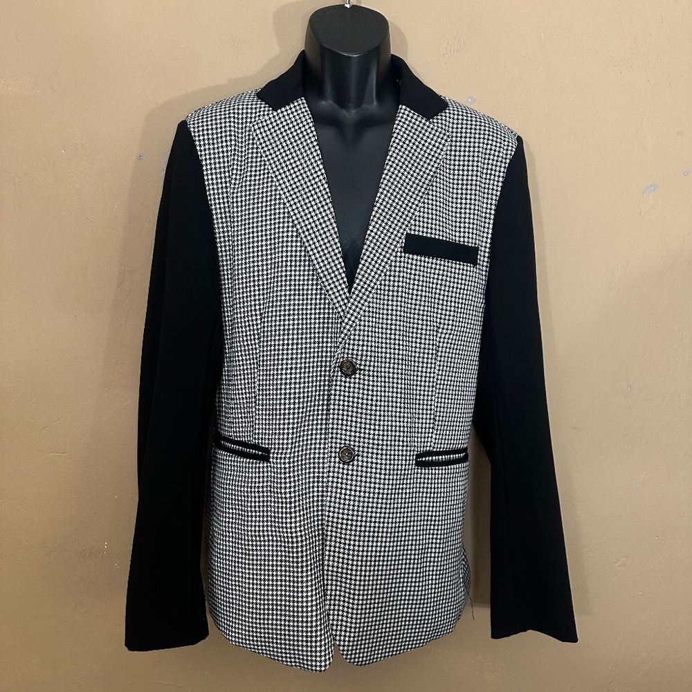 Allegra K 1950s Style Blazer 42R Gently worn 100% polyester 2 button Side vents